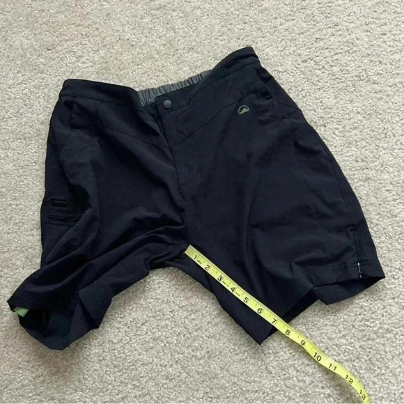 Zoic Mountain Bike Shorts Cycling Padded Black Women’s Size Large Outdoor Active - Picture 7 of 16